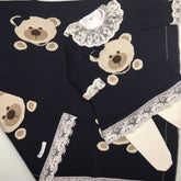 Vestido. Calça e Manta - Ursa - Profundo